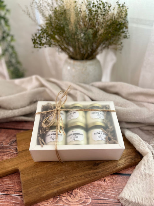 Coffret mini bougies