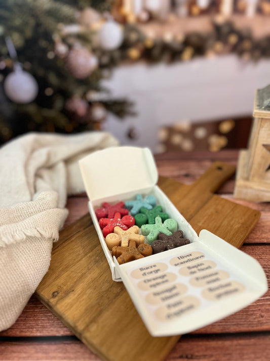 Coffret fondants de Noël