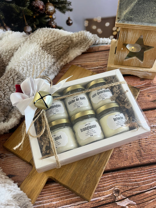 Coffret mini bougies - Fin d'année